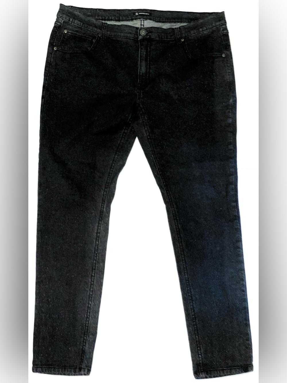INC International Concepts-Size 40 W-Black Skinny Fit With Shimmer Jeans.